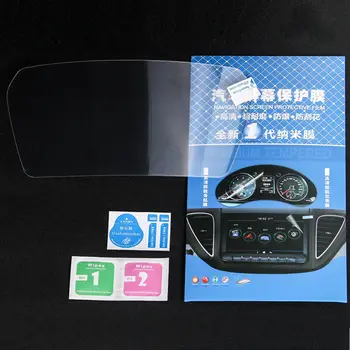 Passer Til Chevrolet Camaro 2017 2018 2019 Bil GPS Navigation-Skærmen Stål Beskyttende Film ABS Interiør Lister Tilbehør