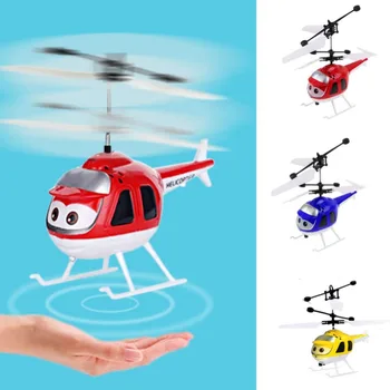 Hot Salg Mini-Infrarød Sensor, Helikopter, Fly 3D Gyro Helicoptero Elektriske Mikro Helikopter Fødselsdag Toy Gave til Børne#257747
