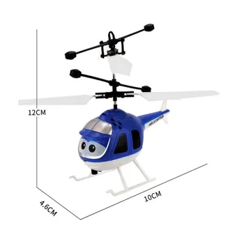 Hot Salg Mini-Infrarød Sensor, Helikopter, Fly 3D Gyro Helicoptero Elektriske Mikro Helikopter Fødselsdag Toy Gave til Børne#257747