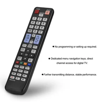 Udskiftning Smart TV-Fjernbetjening Tv-Controller til Samsung BN59-01015A Samsung TV-fjernbetjeninger 2019 ny stil