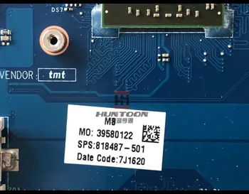 Høj kvalitet 818487-501 til HP-15-AF Laptop Bundkort 818487-001 A6-6310 ABL51 LA-C781P R5 M330 1GB GPU Fuldt ud Testet