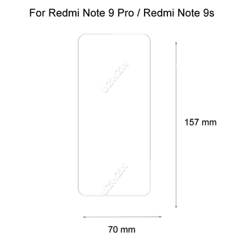 For Xiaomi Redmi Note 9 / Redmi Note 9 Pro Bemærk 9s Hærdet Glas Skærm Protektor Til Xiaomi Redmi Note 9 Pro Beskyttende Glas