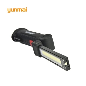 Yunmai COB Arbejdet Led Lys Bærbare Lommelygte USB-Sammenklappelig Inspektion Magnetiske Lanterna Hængende Camping Lampe Indbygget Batteri