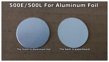 1000pcs For induktion forsegling plactic lamineret folie af aluminium låg, liner