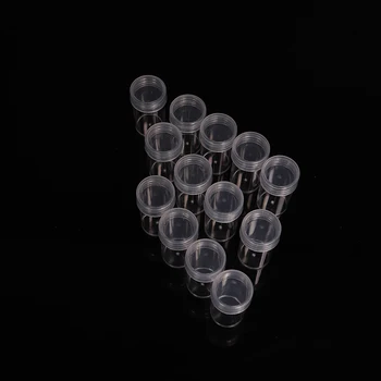 30/60/90/120 Gennemsigtige Flasker Diamant Maleri Tilbehør Container Flasker Diamant Broderi Af Krystal Perle Opbevaring jar