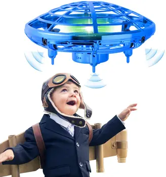 Mini RC Helikopter UFO Drone Fly Hånd Sensing Infrarød RC Quadcopter Elektrisk Induktion Legetøj til Børn Julegave