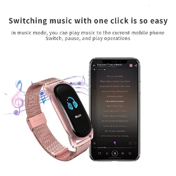 Mode Stål SmartWatch Kvinder Elektronisk LED armbåndsur Til Andriod IOS Ur Oplysninger påmindelse Fitness Tracker Smartwatch