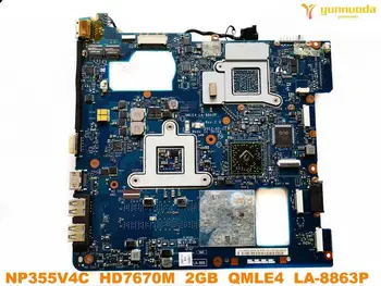 Original Samsung NP355V4C laptop bundkort NP355V4C HD7670M 2GB QMLE4 LA-8863P testet gode gratis fragt