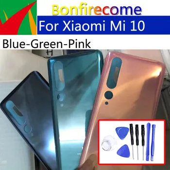 Batteri Back Cover Til Xiaomi Mi 10 Mi10 5G Tilbage Batteriet Dør Bageste Boliger Dække Sagen Chassis Shell udskiftning