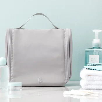 Bærbare Letvægts Rejse Cosmetic Bag Multifunktion Toiletartikler Taske Hængende Vask Pose Tandbørste Vask MakeUp Taske Organizer Smart