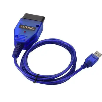 Bilen USB-VAG-Com Interface Kabel-16 PIN KKL VAG-COM 409.1 OBD2 OBD-II Diagnostiske Scanner Auto-Aux Kabel