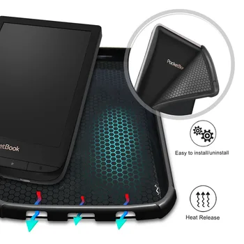 Premium Magnetisk Smart Cover til Pengepung 627 616 632 Tilfælde Fundas Til Touch-Lux 4 Basic Lux 2 Touch HD 3 e-bogs Tablet Tilfælde