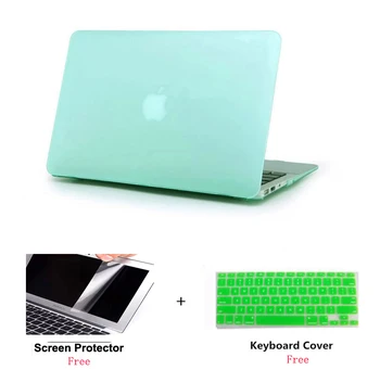 2019 Nye Matteret Overflade, Mat Laptop Hard Cover Case Protector Til Macbook Air Pro Retina Touch Bar 11 12 13 15 tommer A2159