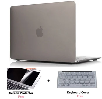 2019 Nye Matteret Overflade, Mat Laptop Hard Cover Case Protector Til Macbook Air Pro Retina Touch Bar 11 12 13 15 tommer A2159
