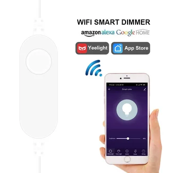 RGBW Smart Wifi Lys Stribe Sensor Lys Smart Slå Kontrol Controller Bed Lys Flexiable LED Strip Lampe for Alexa, Google Startside