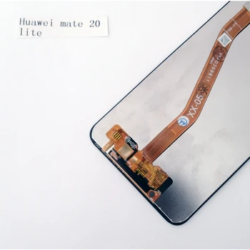 For Oprindelige Huawei Mate 20 Lite LCD Display + Touch Screen Digitizer Assembly + ramme Til HUAWEI Mate 20 Lite Skærm, UNE-LX1