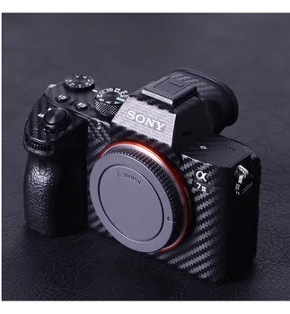 For Sony A7III A7M3 A7R3 kamera kroppen beskyttelse film carbon fiber klistermærker ridsefast hård lim sende reservedele klistermærker