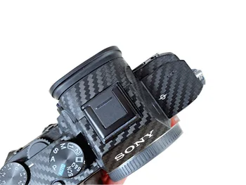 For Sony A7III A7M3 A7R3 kamera kroppen beskyttelse film carbon fiber klistermærker ridsefast hård lim sende reservedele klistermærker