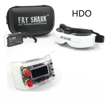 FatShark Dominator HDO /HDO2 4:3 OLED-Display FPV Video Beskyttelsesbriller /Rasende Sandt-D-V3.5 5,8 G 40CH Mangfoldighed Modtager til RC Drone