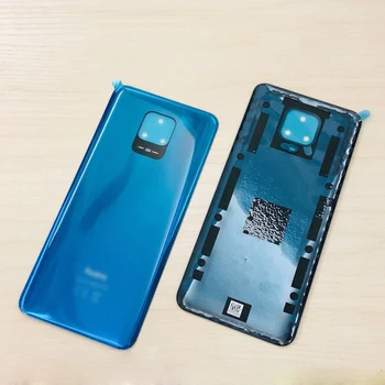 For Xiaomi Redmi Note 9 pro Tilbage batteridækslet Døren Boliger tilfælde Bageste Glas udskiftning af dele Til Xiaomi Redmi Note9 pro 9pro
