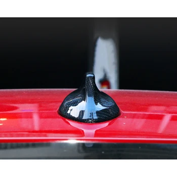 Nye kulfiber Stil Antenne Antennestik Shark Fin Dækning Trim Bil Styling Passer til BMW 1 Serie 2 X5 X6 F20 F21 F15 F16