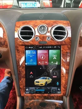 PX6 Tesla Lodret Skærm for Bentley Hurtigere For Bentley SuperSport 2012-2019 Tape Recorder, Android GPS-Navigation, DVD-Afspiller