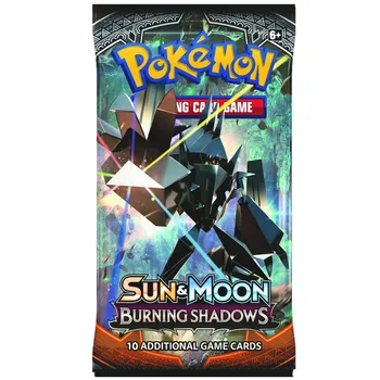 324Pcs Pokemon TCG: Sun & Moon Brændende Skygger Forseglet 36 Poser Forseglet Booster Box Samling Trading Card Game Legetøj