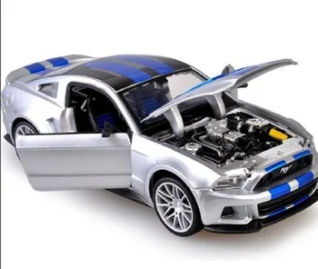 Maisto 1:24 Need For Speed Ford Mustang GT 5.0 Diecast Model Racing Bil Toy NY I ÆSKE