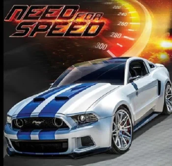 Maisto 1:24 Need For Speed Ford Mustang GT 5.0 Diecast Model Racing Bil Toy NY I ÆSKE