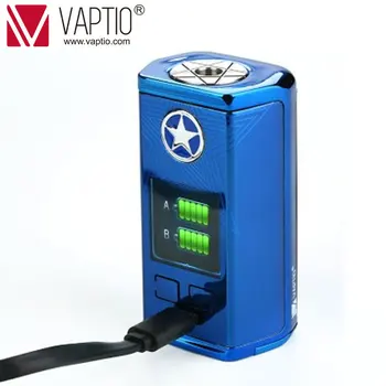 【STORBRITANNIEN LEVERING!!】Original Vaptio Capt ' N 220W TC Vape Box Mod E-cigaret Ingen 18650 Batteri-LED 0.005 s Brand Dampe E-Cig 510 Gevind