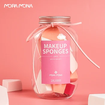 Mora Mona dåse multi-funktion skønhed kosmetik svamp Tørre og våde makeup remover luftpude