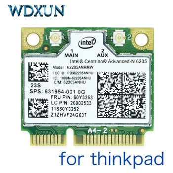 Intel 6205AN Centrino Advanced-N 6205 62205ANHMW FRU 60Y3253 300 M 5G WiFi Trådløse Netværk Kort for Thinkpad x220 x230 L420 L520