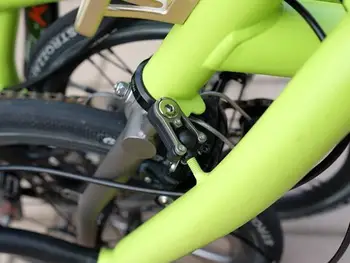 H&H Titanium Stamceller Catcher for Brompton Folde cykel Cykel Dele, Tilbehør