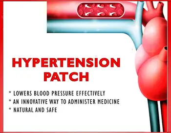 100pcs=50bags Kinesisk Naturmedicin Hypertension Patch til Naturlig Sænkning af Blodtryk Patch