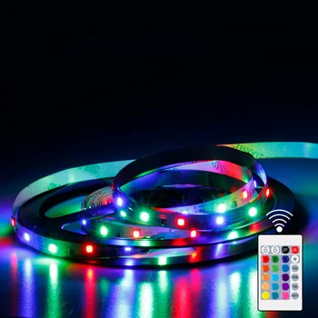1PC Vandtæt LED Strip Lights Kontrolleret Lys Strip Kit Reb Dekoration Lys