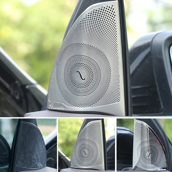 For Mercedes Benz GLC Klasse X253 auto Tilbehør Bil Styling Højt Toneleje Højttaler Dække Audio Højttalere Klistermærker Dækker Ramme