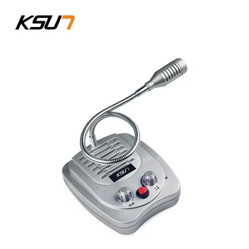 KSUN Q-22 Intercom Vindue Business Desktop Forstærker Køkken Kantine To-vejs Trådløse Mikrofon Mikrofon