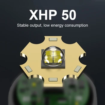 NYE XHP50.2 mest magtfulde Multifunktionelle taktisk lommelygte 18650 genopladelige USB LED torch light vandtæt jagt lanterne