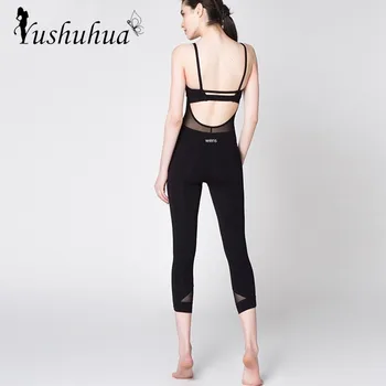 Yushuhua Sexy Back Cross Sport, Der Passer Yoga Sæt Trænings-Og Buksedragt Sportstøj Til Kvinder Fitnesscenter Kører Træning Træning Athletic Passer Til
