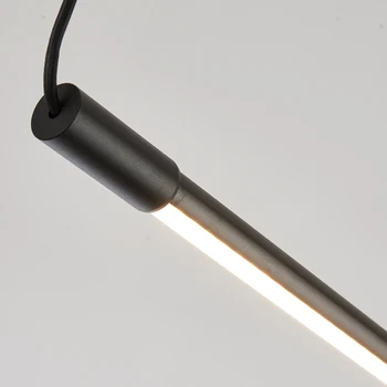 Moderne Led-Vedhæng Lys Nordisk Minimalistisk Aluminium Hanglamp Til Spisestue, Soveværelse, Studie Bar Indretning Hjem Armatur Suspension
