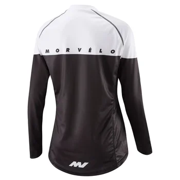 Morvelo Dame letvægts MTB Road mountainbike Cykling jersey med lange ærmer Udendørs Sport Ropa ciclismo Tøj, Cykel-Shirt