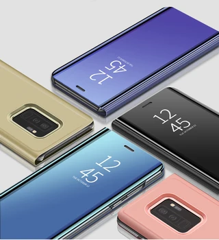 Spejl Udsigt Smart Flip Case Til Huawei P10 Luksus oprindelige Magnetiske fundas huawai P 10 HuaweiP10 VTR-L09 VTR L09 på Telefonen Tilfælde