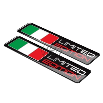 3D Italien Limited Edition Mærkat Italia Flag Decals Tilfældet for Bil Decals PIAGGIO VESPA Aprilia Ducati