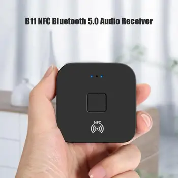 NFC Bluetooth 5.0 Modtager 3,5 mm AUX RCA-Stik, Musik, Hifi Trådløse Adapter Hands-free Auto On/OFF Bil Audio-Modtager til Bil TV