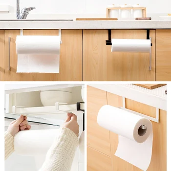 Aflægningsplade Papirholder Stå Arrangør Rack Kabinet Papir Håndklæde Bøjle Badeværelse Produkt Vægmonteret Skuffe Rulle Papir