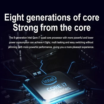 Bærbare computere 15.6 tommer 1080P HD-Skærm Computer med Intel Core i7 8550U RAM 4G 8G 16G Gaming Laptop, Notebook Kontor Arbejde, Bærbar pc