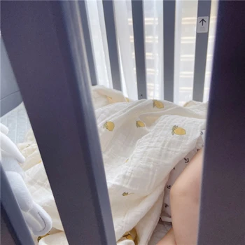 Baby, Spædbarn Tæppe Swaddle Nyfødte Blød Økologisk Gaze Wrap Badehåndklæde Sengetøj Nye Dropship