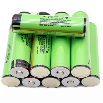 Nye Beskyttet NCR18650B 3400mAh 3,7 V Li-ion 18650 Genopladeligt batteri med PCB Til Lommelygte batteri