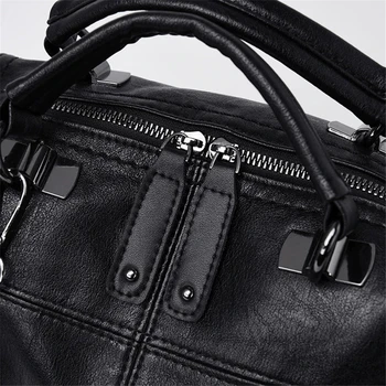 Marca Vintage cuero Real borla bolso de lujo bolsos de diseñador bolsos de mano de alta calidad para mujer 2019 Bolsa