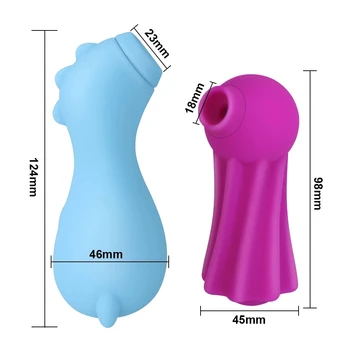 NF Kvindelige Masturbator 7 Speed Klitoris Sucker Stimulator Vibrerende Kvinder ER Hardcore Sex Toy Brystvorte Suger Vibrator